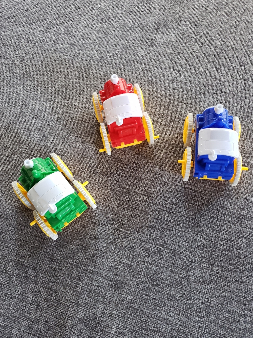 Push 'N' Go Mini Train Set - Red, Blue & Green - Picture 2 of 5